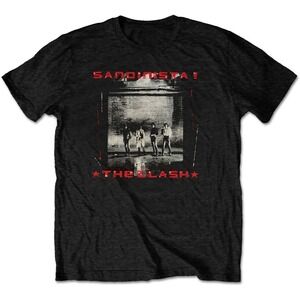 The Clash Unisex Black Tshirt Sandinista